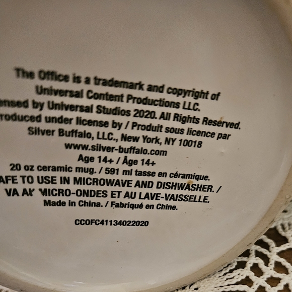 Dwight Schrute The Office Coffee Mug Bears, Beats... - Picture 4 of 5